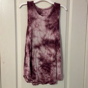 American Eagle tie dye tank top.